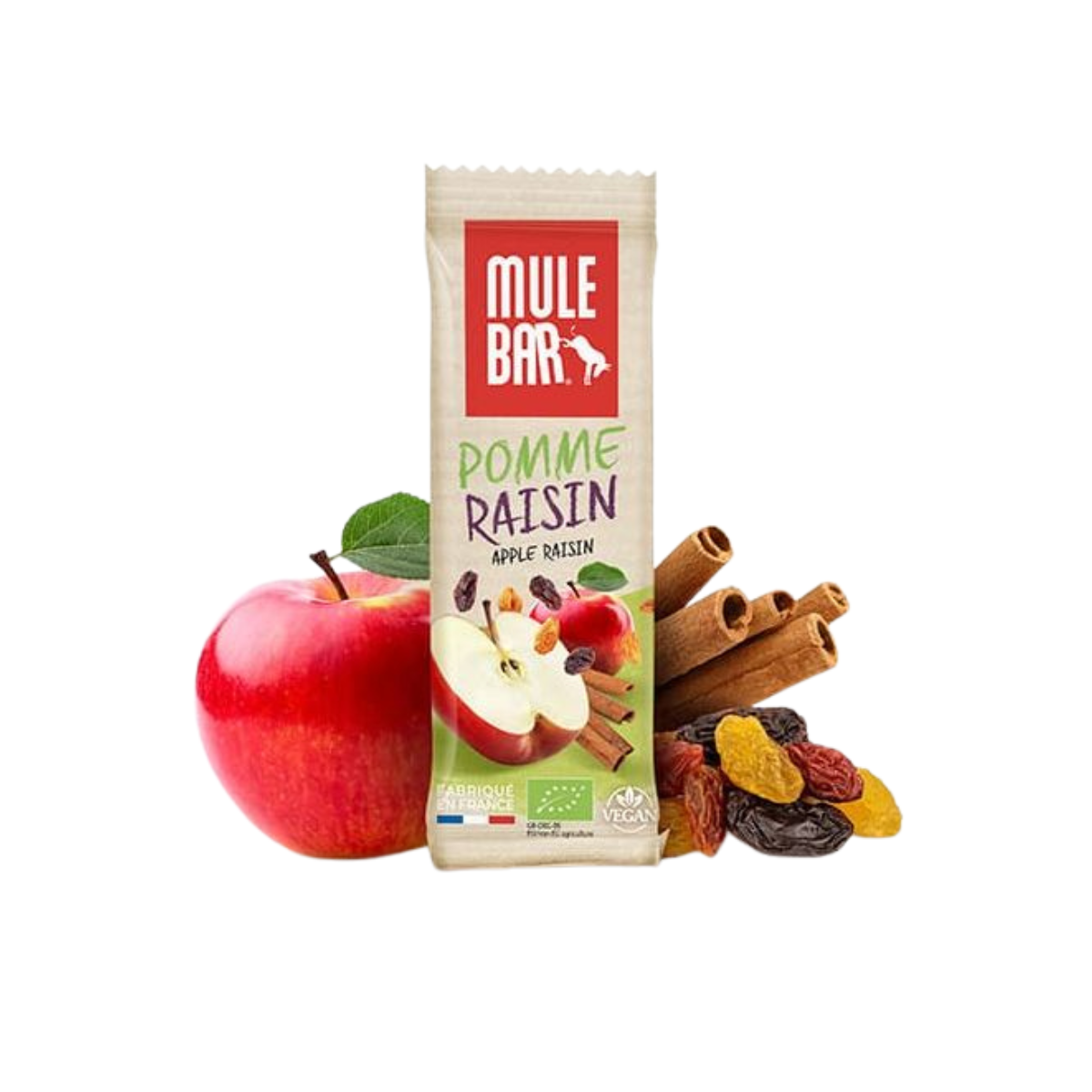 Mulebar Pomme Raisin Cannelle