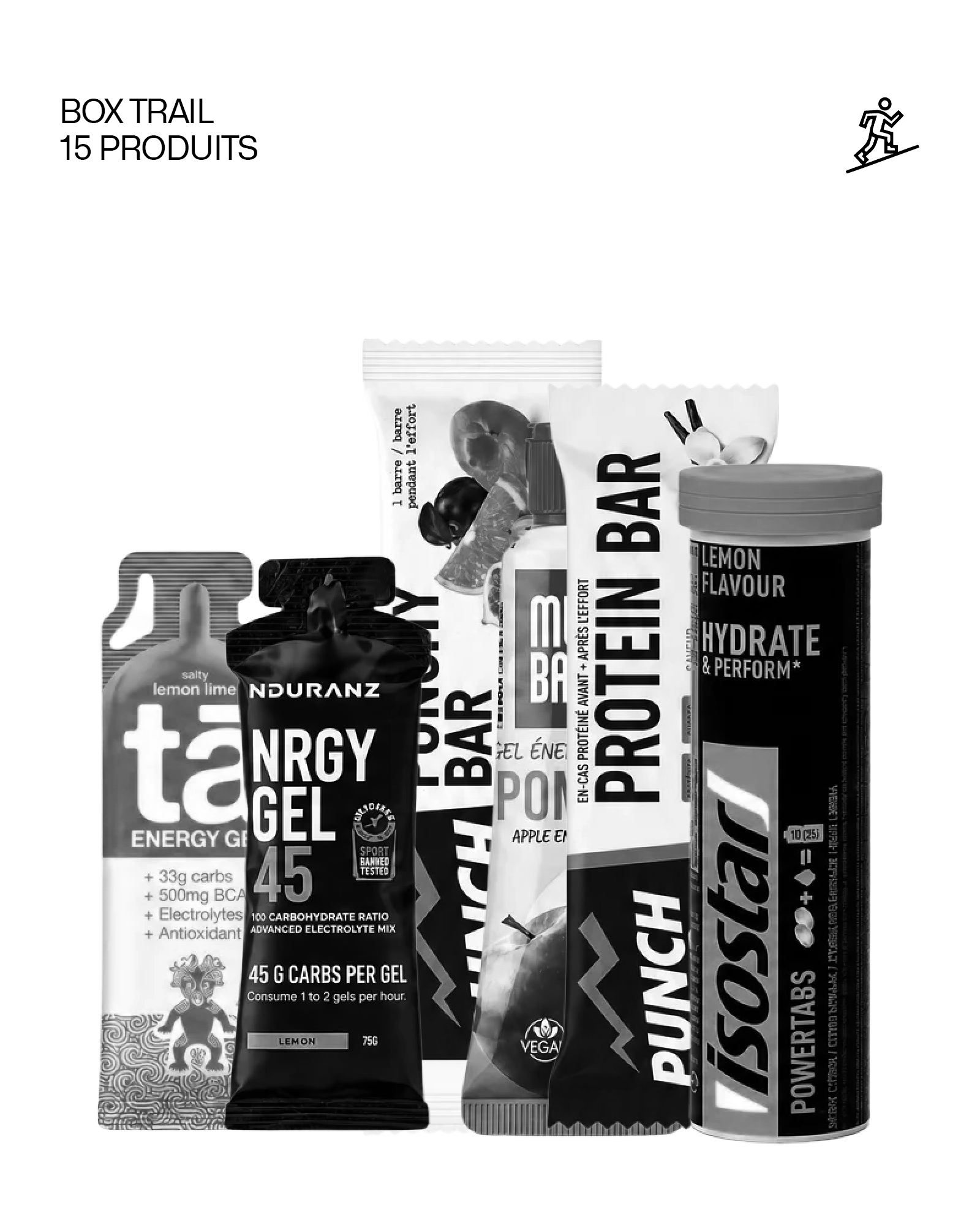 BOX TRAIL - 15 PRODUITS