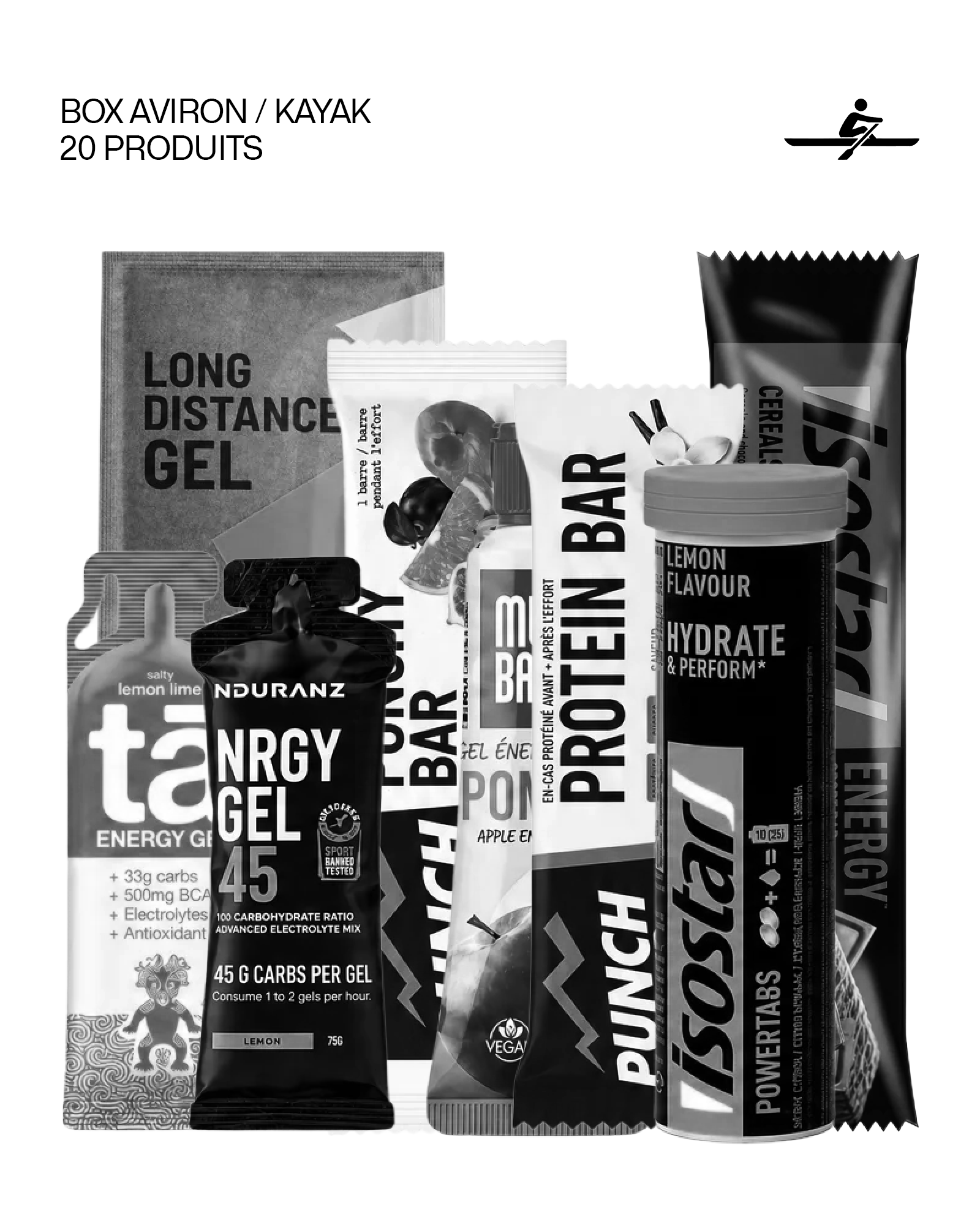 BOX AVIRON / KAYAK - 20 PRODUITS