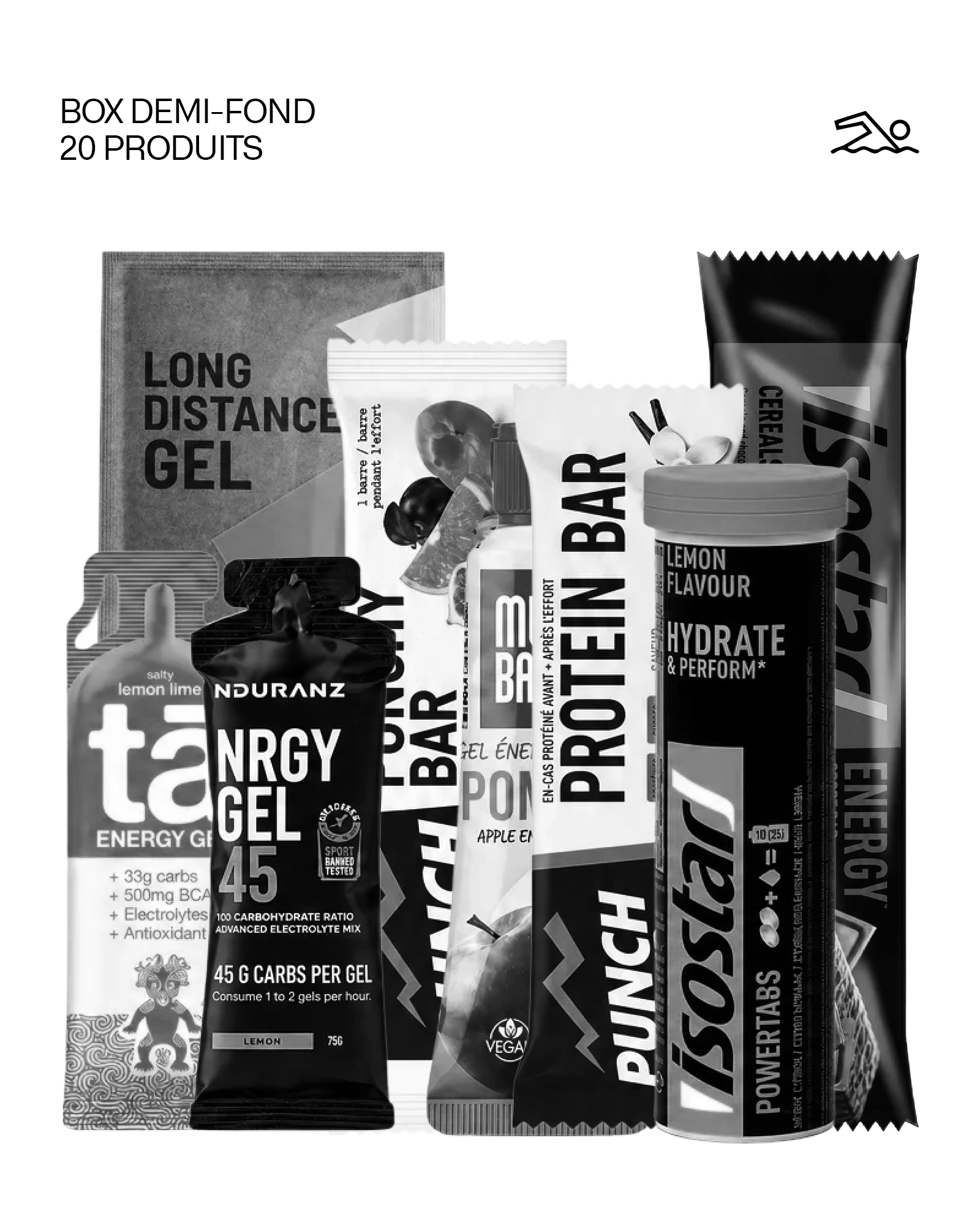 BOX DEMI FOND - 20 PRODUITS