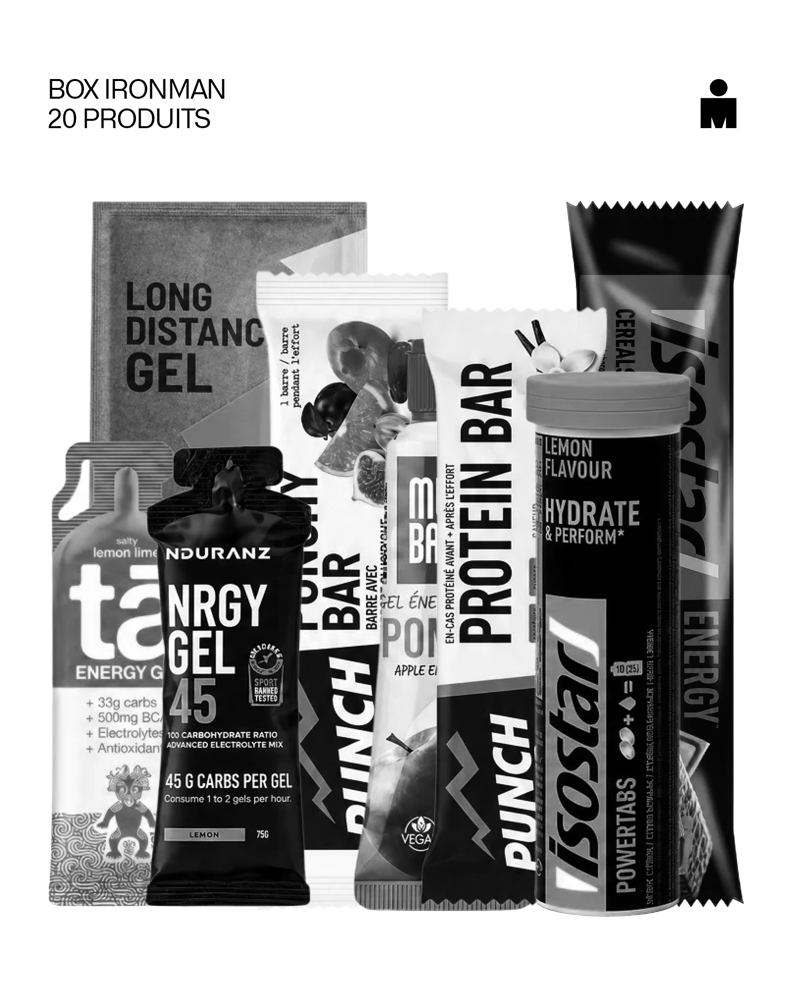 BOX HALF / IRONMAN - 20 PRODUITS