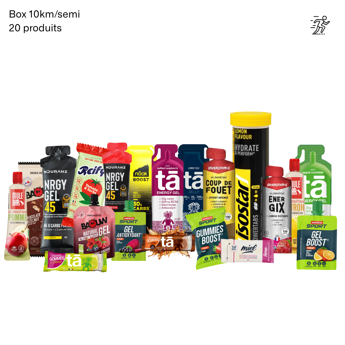 BOX 10KM/ SEMI - 20 PRODUITS