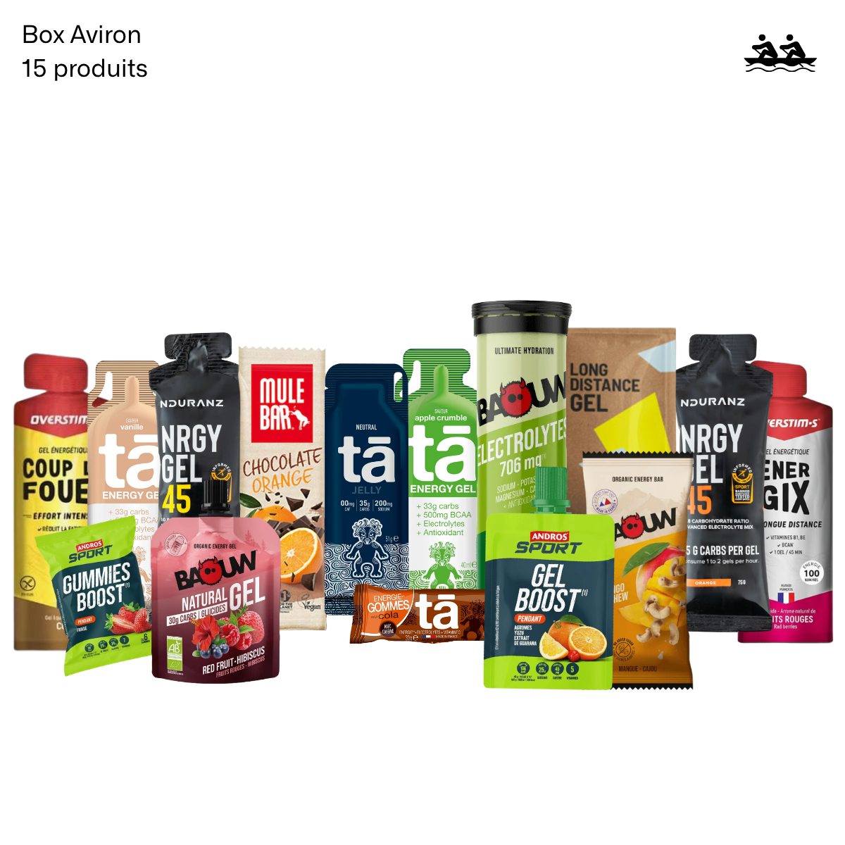 BOX AVIRON / KAYAK - 15 PRODUITS