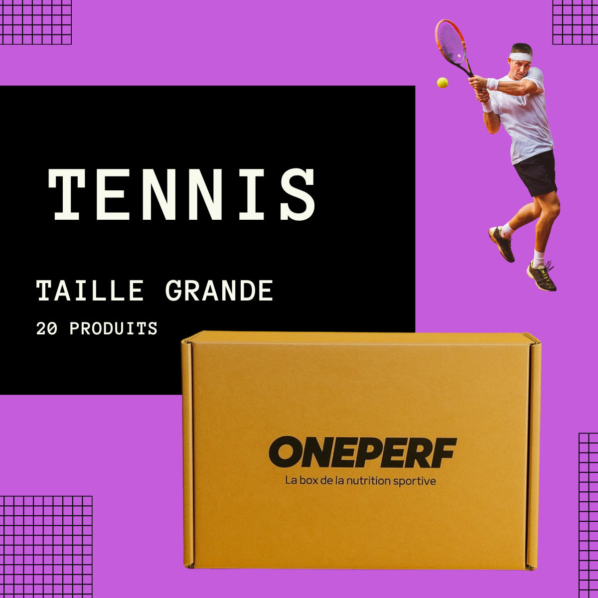 BOX TENNIS - 20 PRODUITS