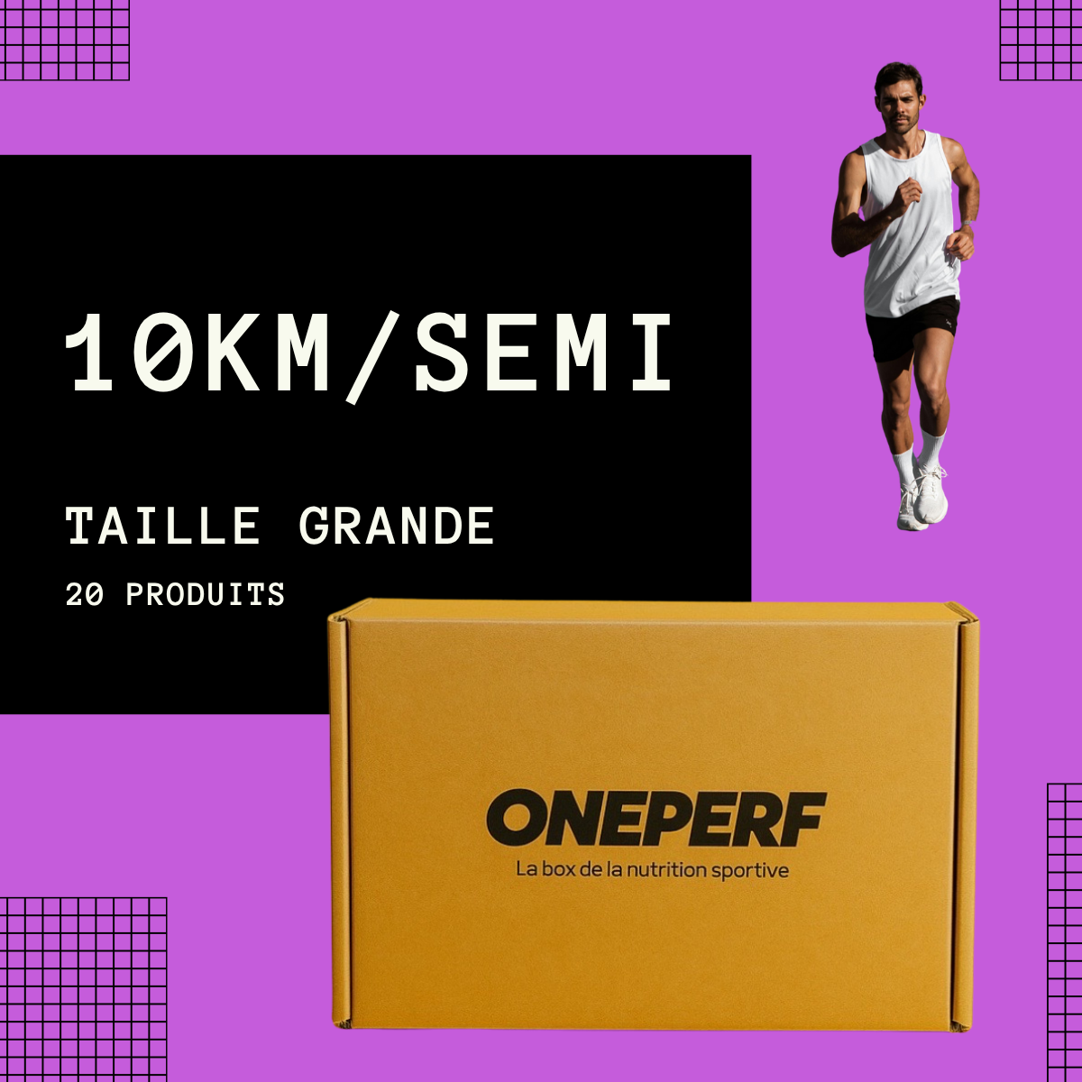 BOX 5KM/ 10KM/ SEMI - 20 PRODUITS