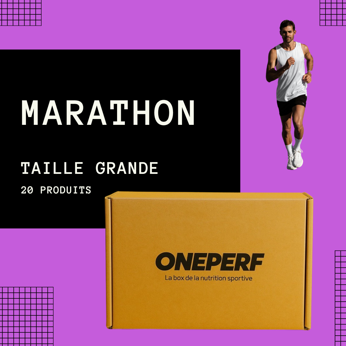 BOX MARATHON - 20 PRODUITS