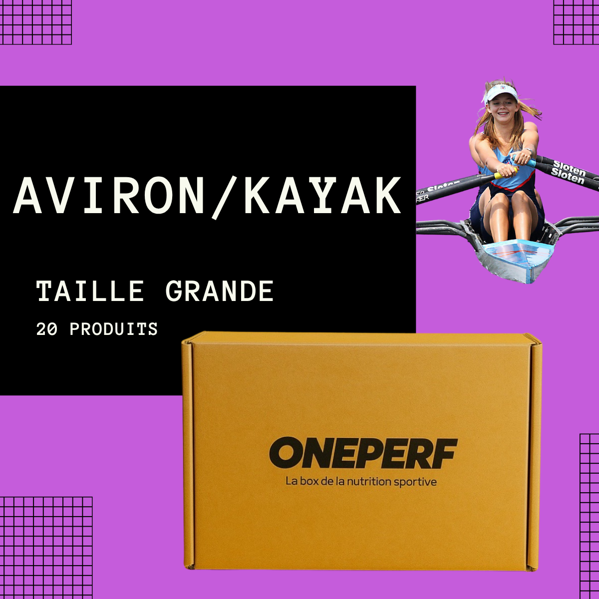 BOX AVIRON / KAYAK - 20 PRODUITS