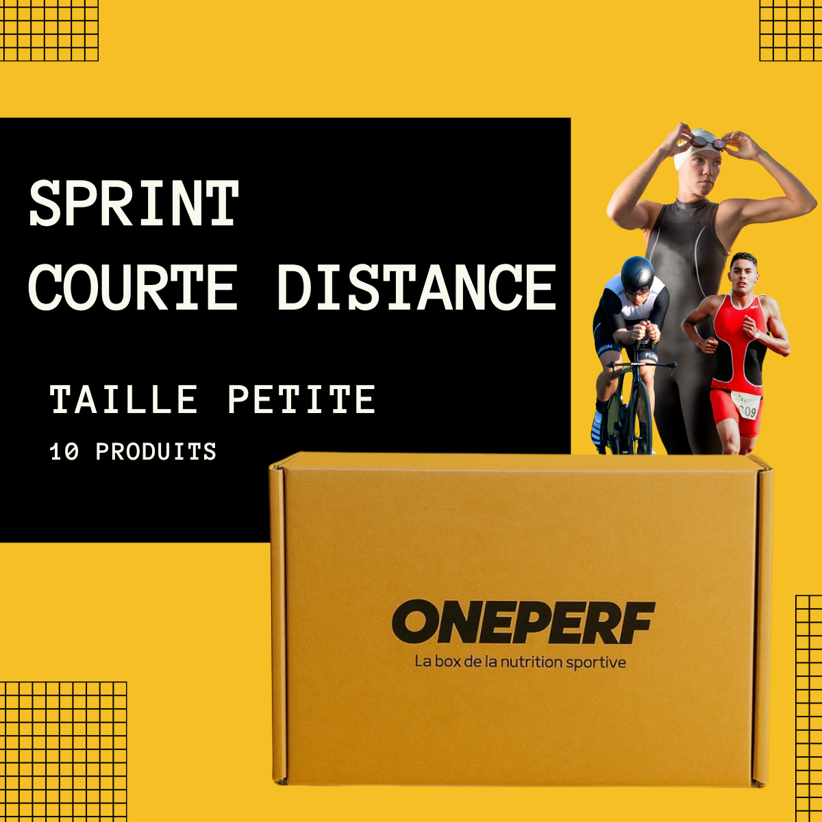 BOX SPRINT / COURTE DISTANCE - 10 PRODUITS