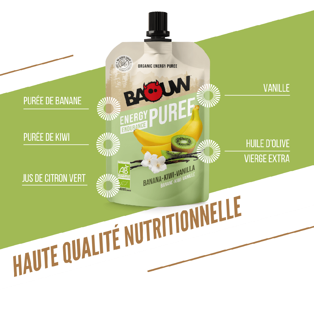 Baouw Banane - Kiwi - Vanille