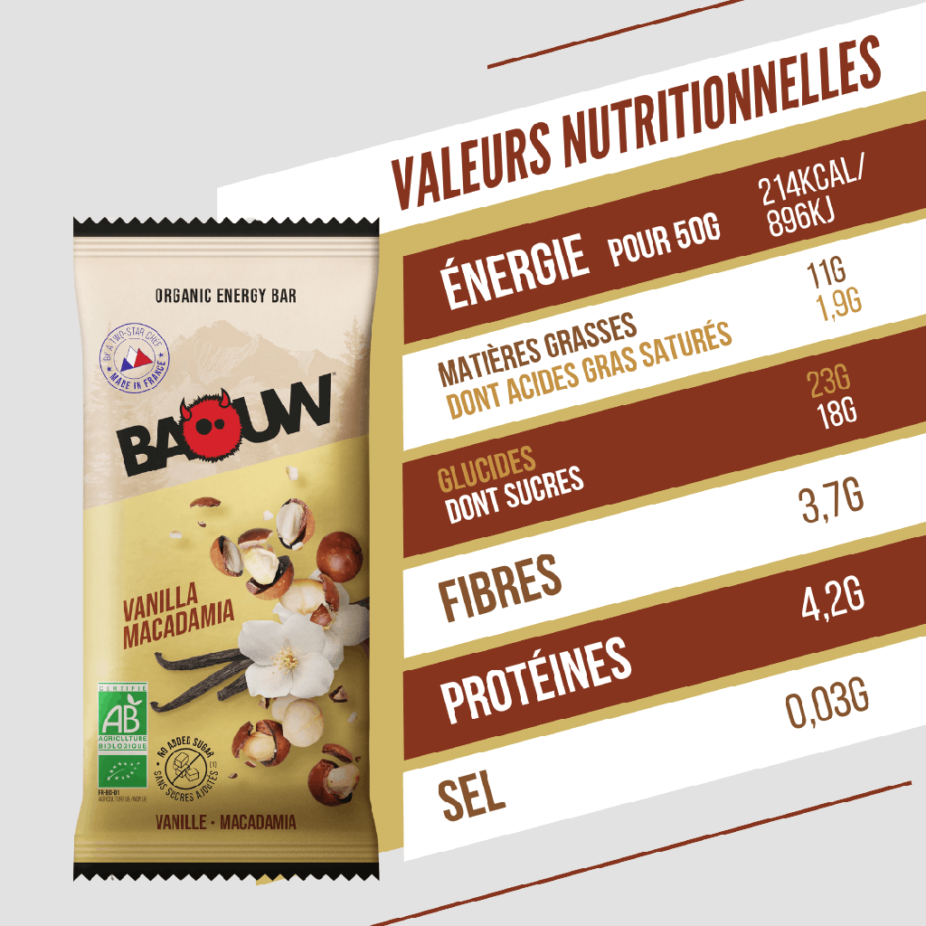 Baouw Vanille - Macadamia