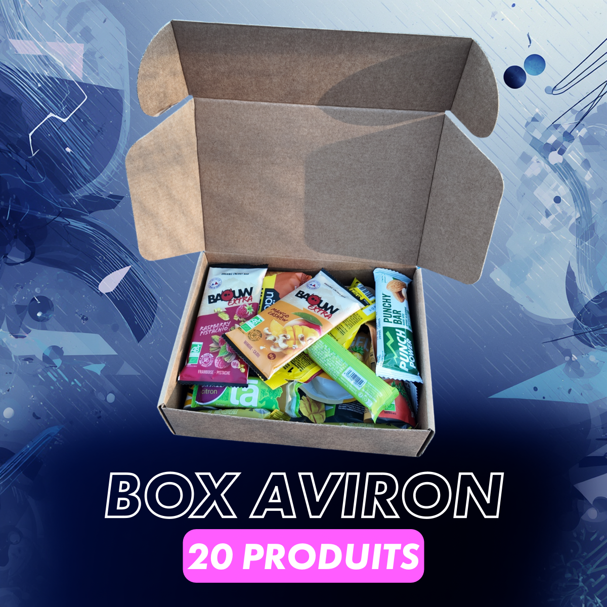 BOX AVIRON / KAYAK - 20 PRODUITS