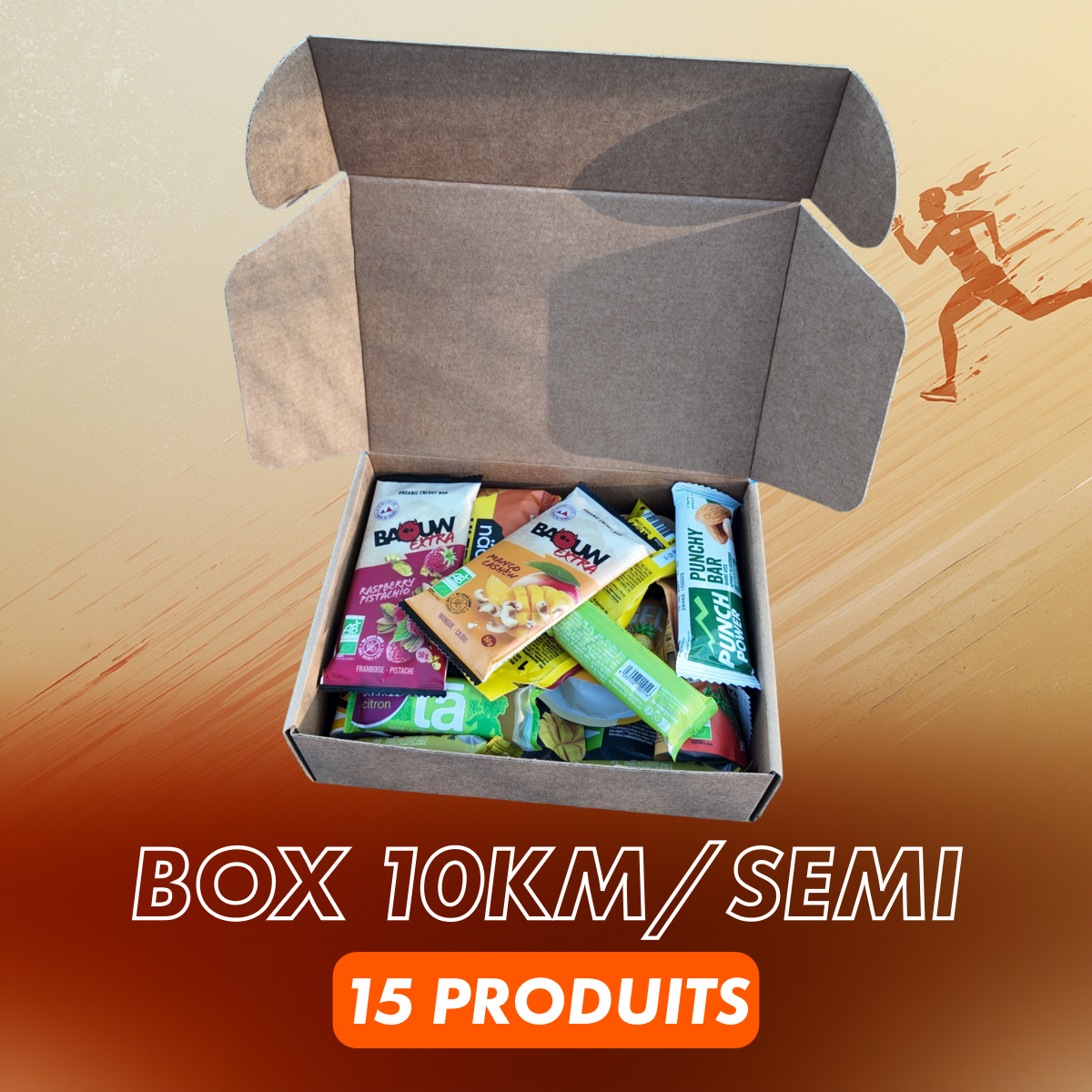 BOX 5KM/ 10KM/ SEMI  - 15 PRODUITS