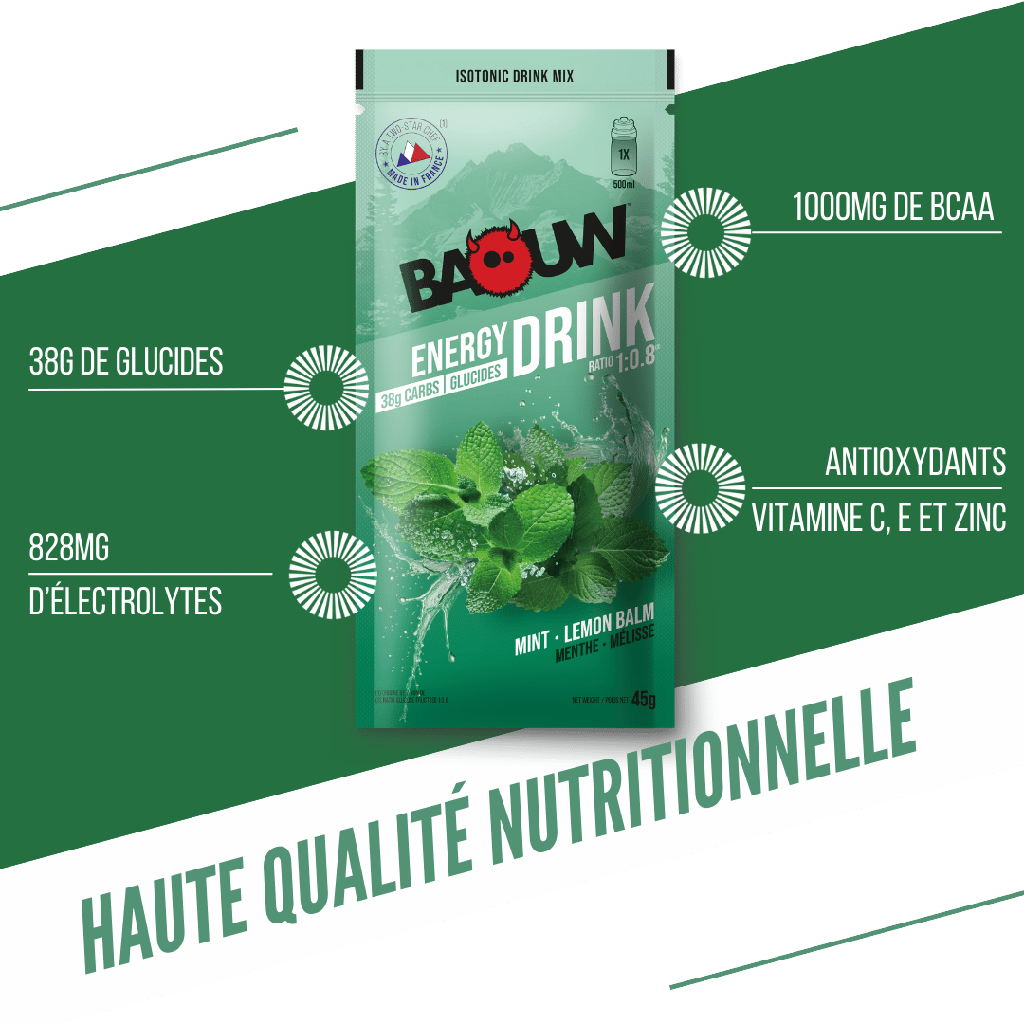 Baouw Menthe - Mélisse 45g