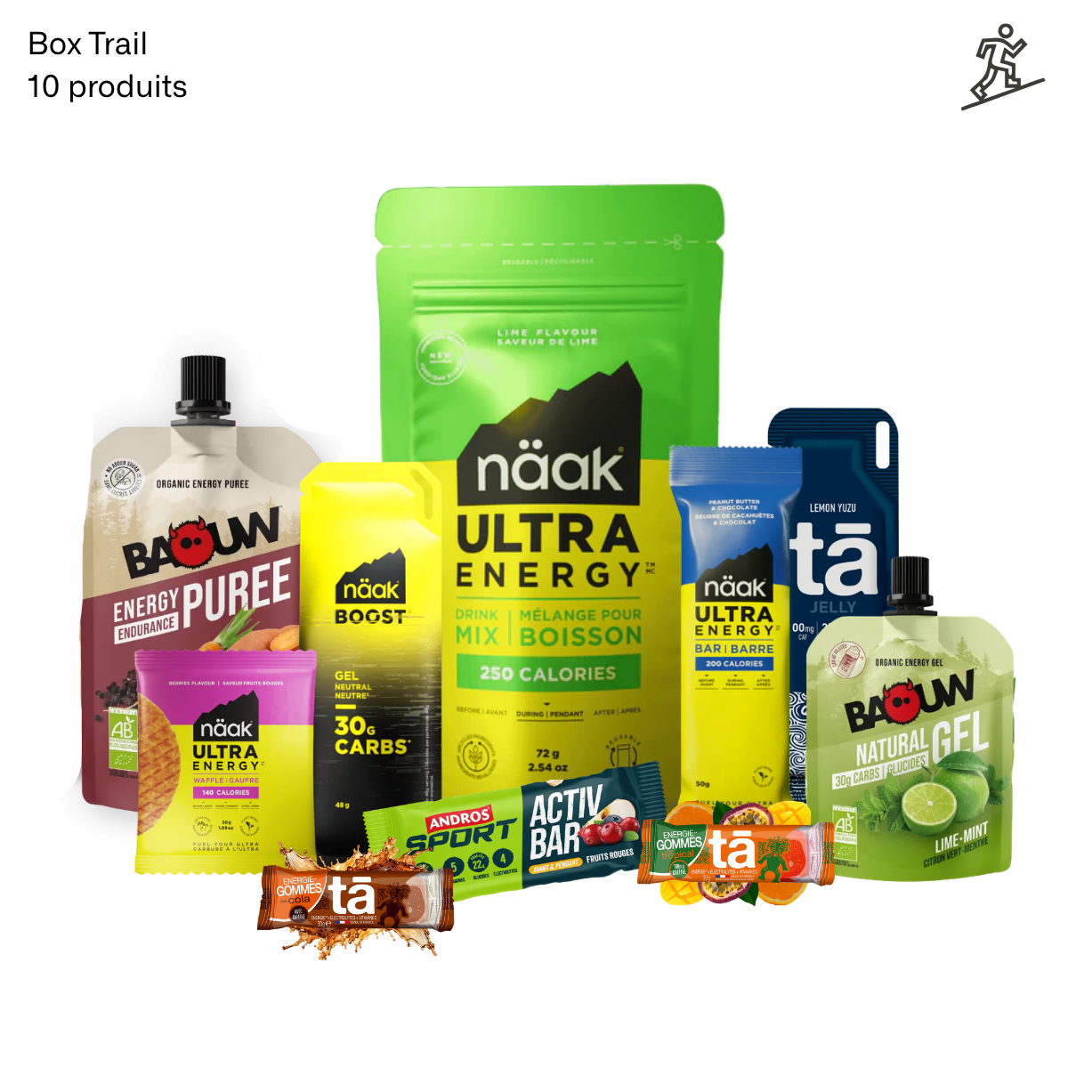 BOX TRAIL - 10 PRODUITS
