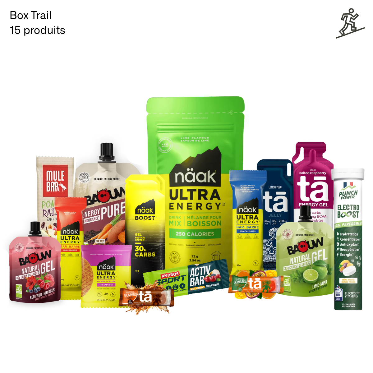 BOX TRAIL - 15 PRODUITS
