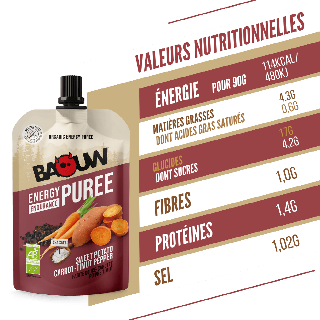 Baouw Patate-douce Carotte