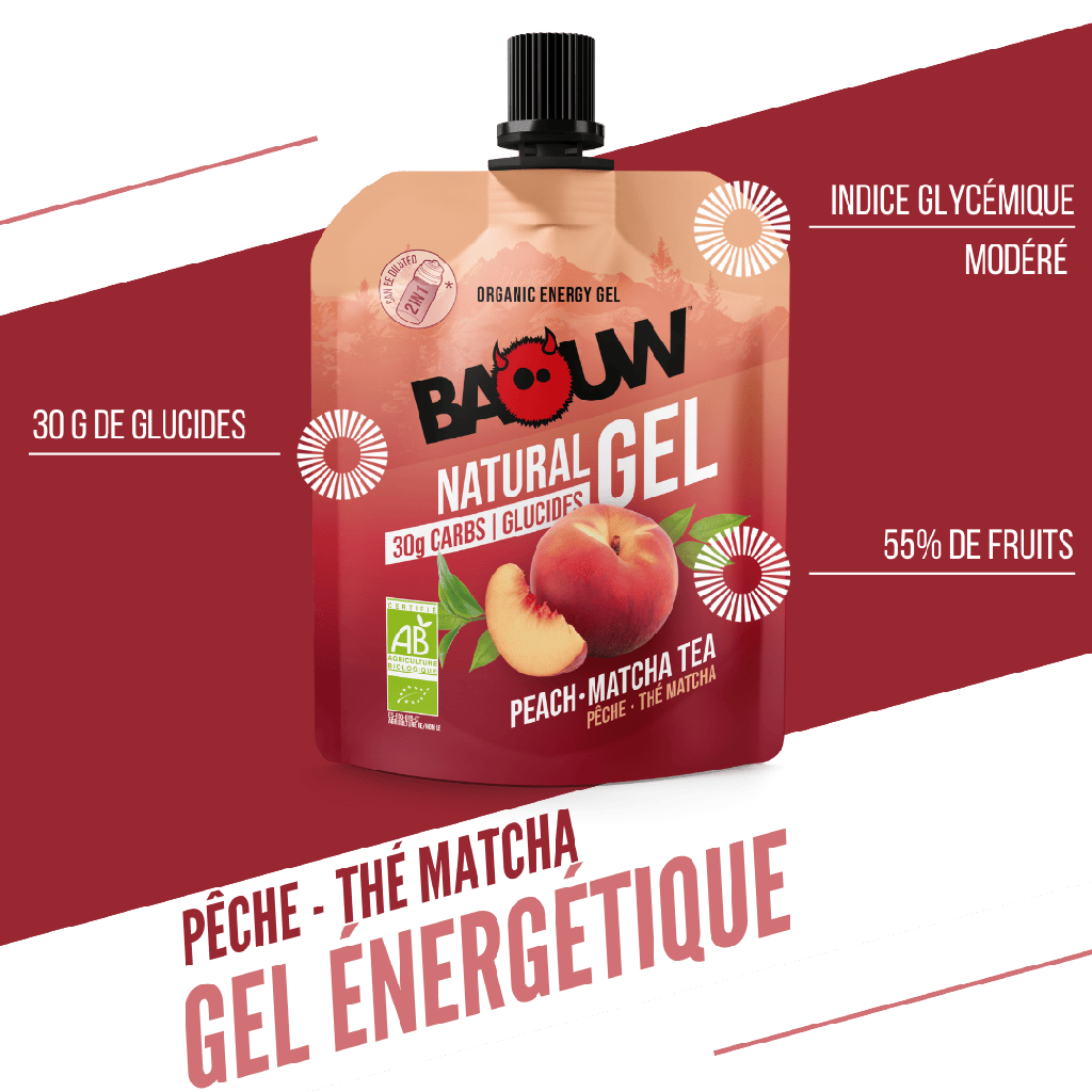 Baouw Pêche Thé Matcha