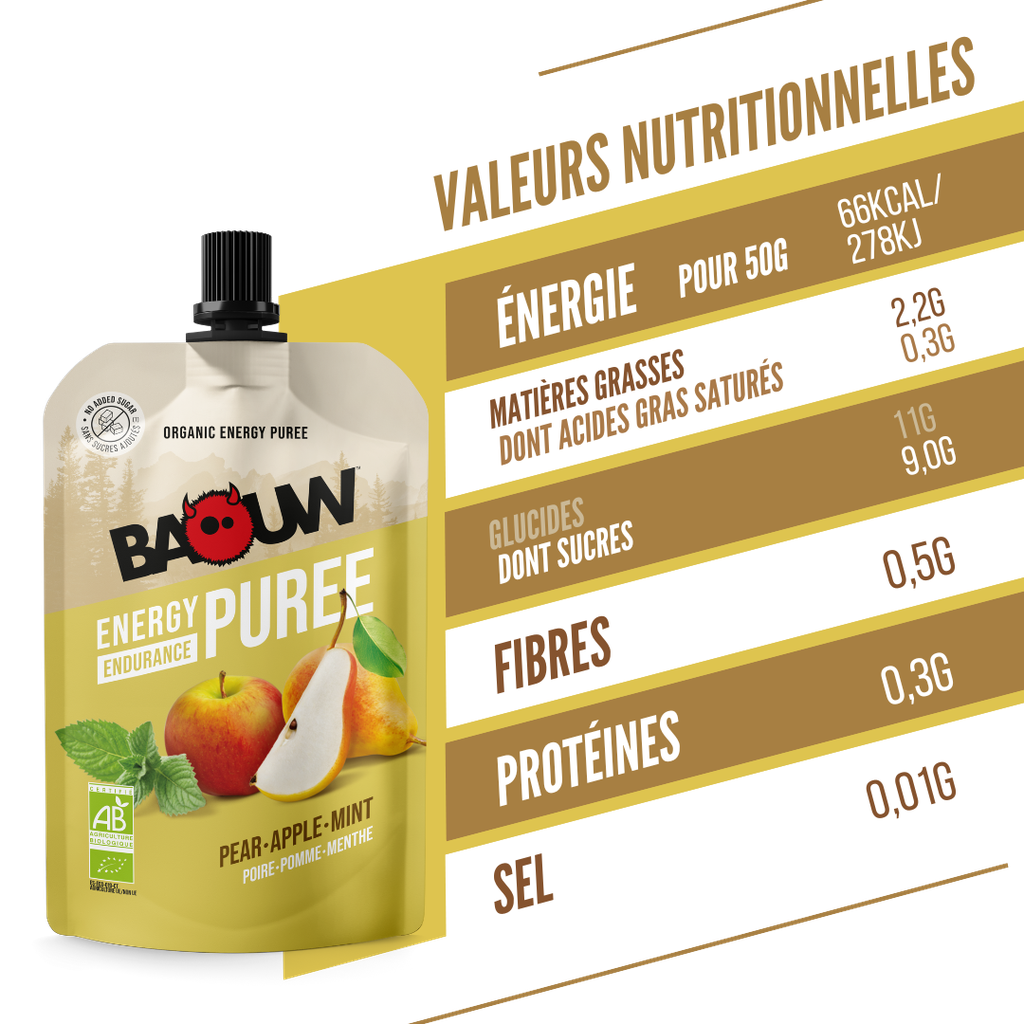 Baouw Poire Pomme Menthe